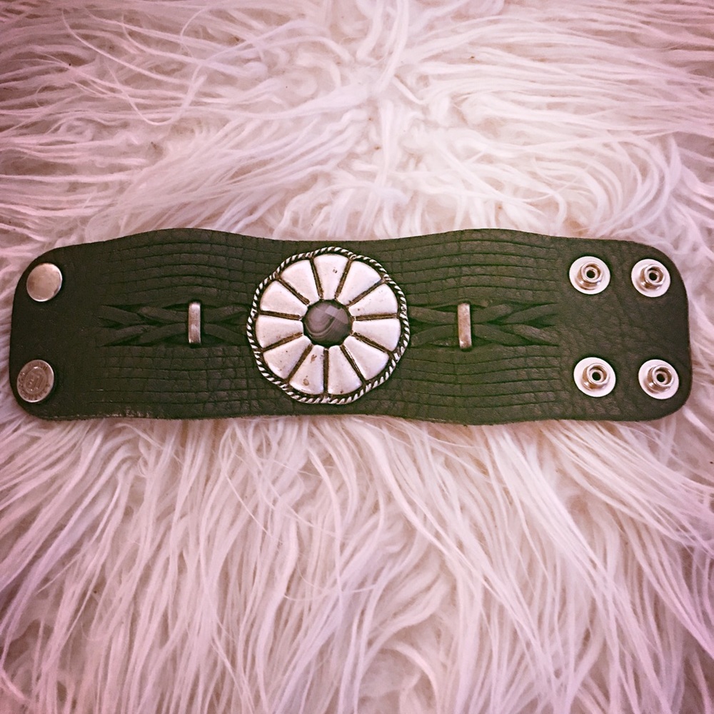 Brand new without tags Leatherrock bracelet